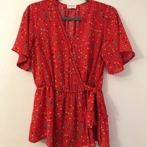 Sienna Sky blouse, size medium.